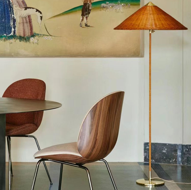 Household Fashionable And Creative Rattan Floor Lamp