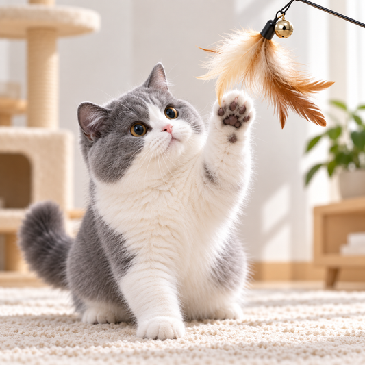 Cat Feather Wand Toy
